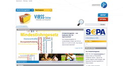 Desktop Screenshot of lsb-mecklenburg-vorpommern.vibss.de